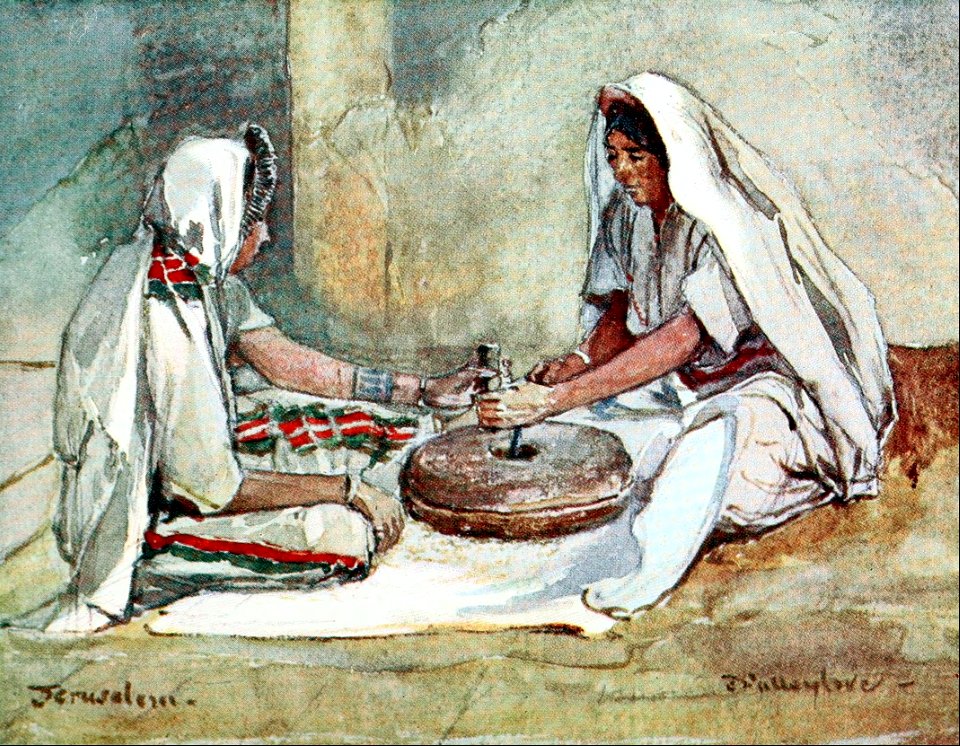 06 Matthew 24 Two Women grinding at the Mill