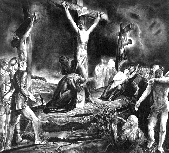 086 Crucifixion of Christ (Bellows 1923)