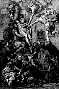 60 The body of Jesus being removed from the Cross