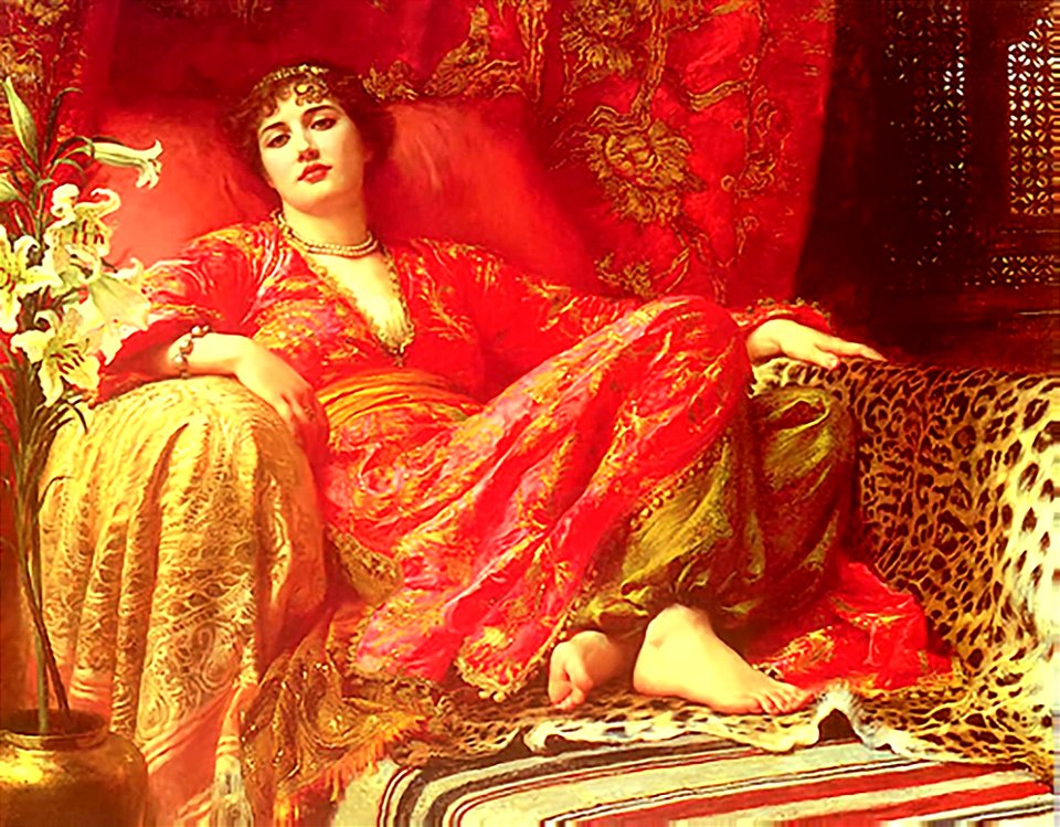 Leila - Frank Dicksee