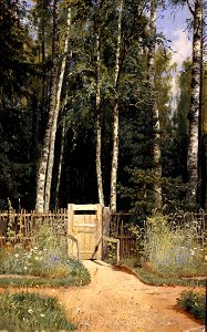 At the gate. Siverskaya - Ivan Shishkin