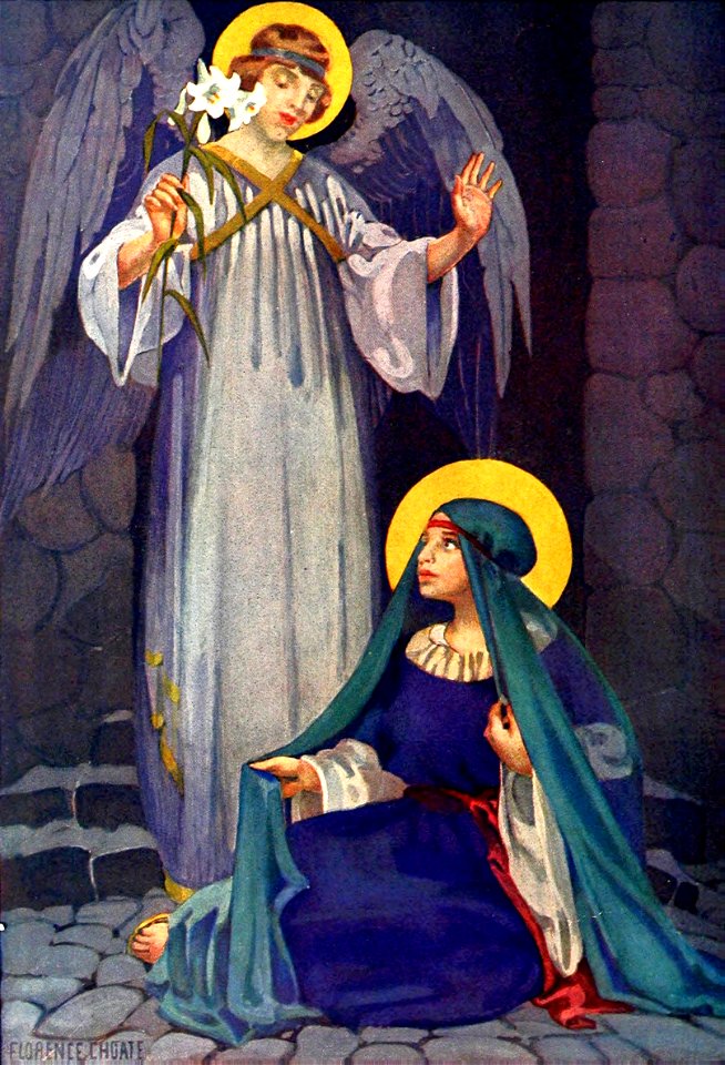 01 Luke 01 v30 Fear not Mary (color)