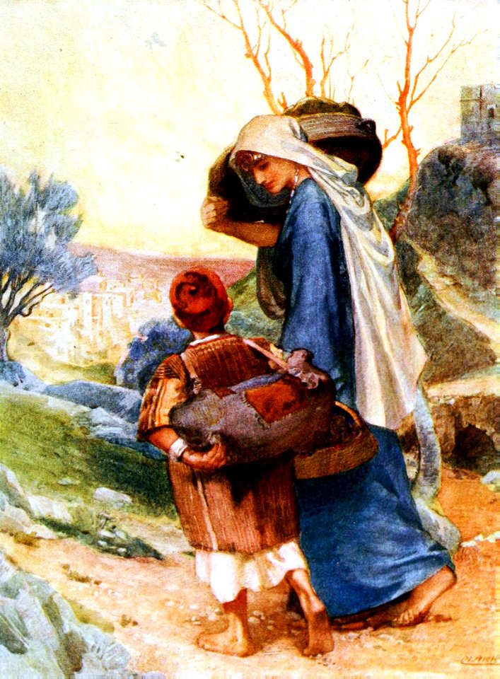 12 Woman of Siloam taking home Food (Proverbs 31 v14)