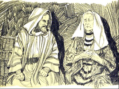 101 John and his mother, who asked for her sons the highest places in Christs kingdom