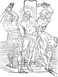 073 The Flagellation of Christ (Cambiaso 1580)