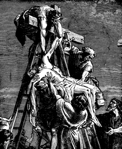 30 John 19 v38 - Taking Christ from the Cross