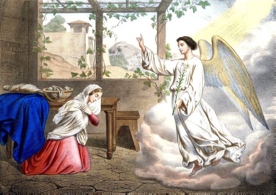 01 An Angel appears to Mary (Annunciation)