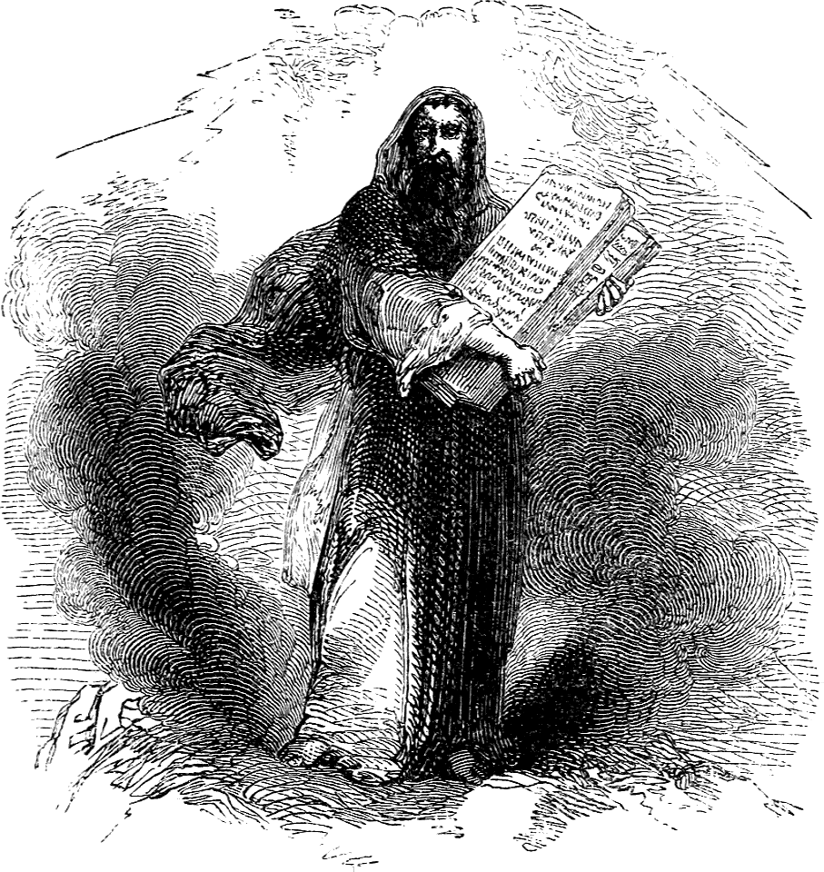 26 Moses with the Tables of the Law