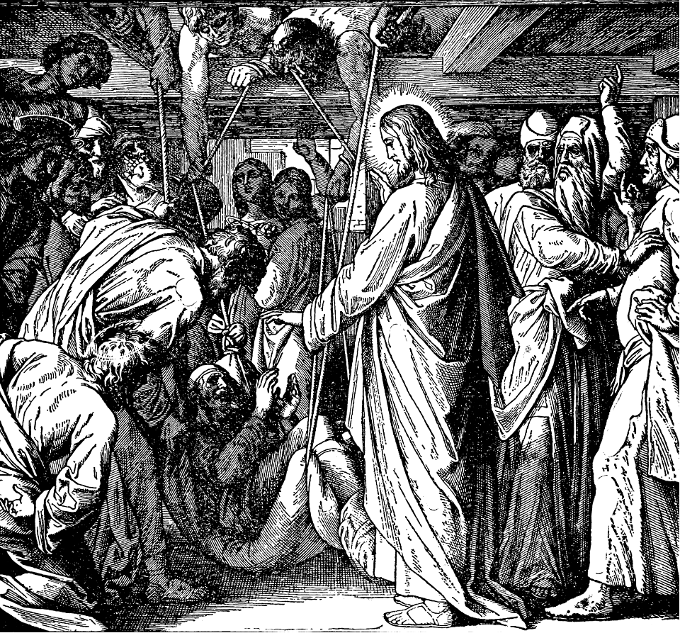 01 The Paralytic let down through the Roof - Your sins are forgiven