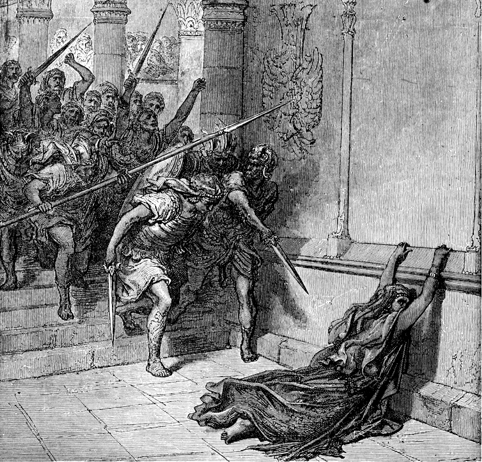 104 2 Chronicles 23 v15 Death of Queen Athaliah