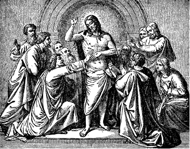 33 Luke 24 v39 - Christ showing His wounds (Behold my hands and my feet)