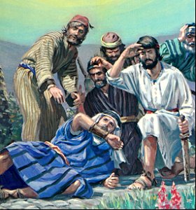021 Jesus appears to Saul (color)