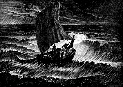 25 Mark 04 - The Storm on the Sea - the waves beat into the ship so that it was now full