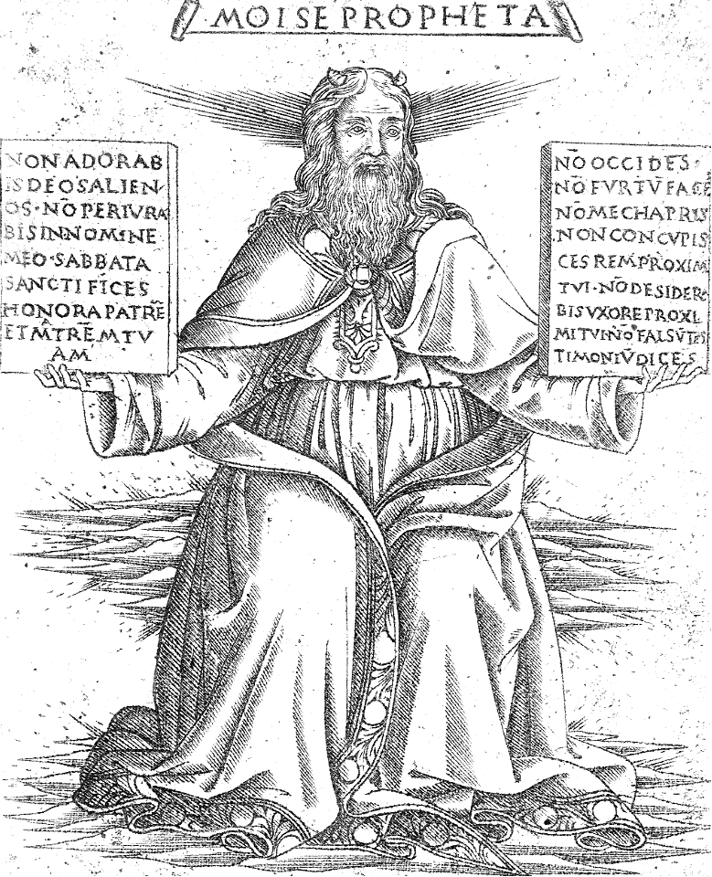 084 The Prophet Moses (Rosselli 1480)