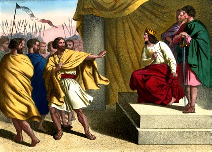 29 The Ten Tribes reject the rule of Rehoboam