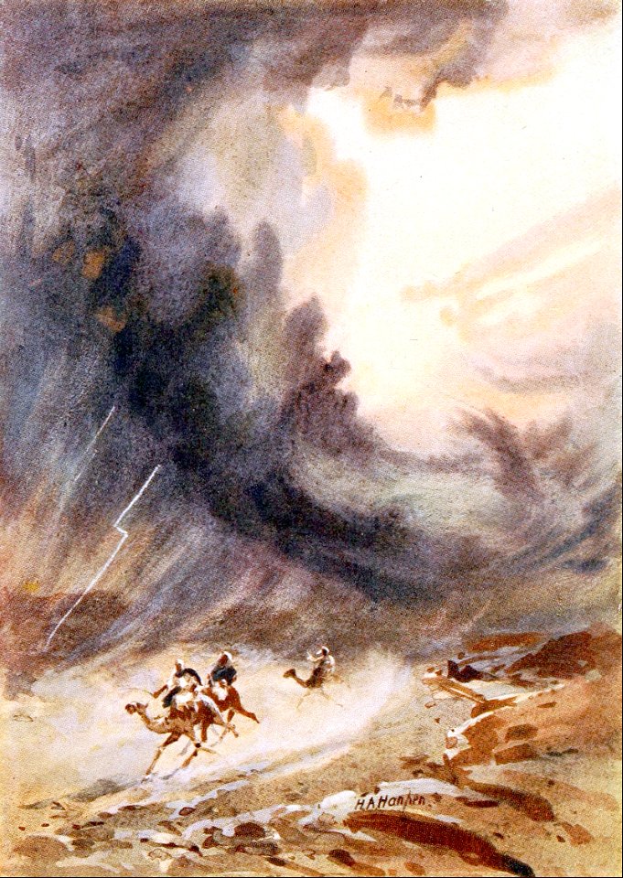 09 Thunderstorm and Hail, Sinai (Psalm 18 v12-13)