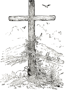 The Cross. Free illustration for personal and commercial use.