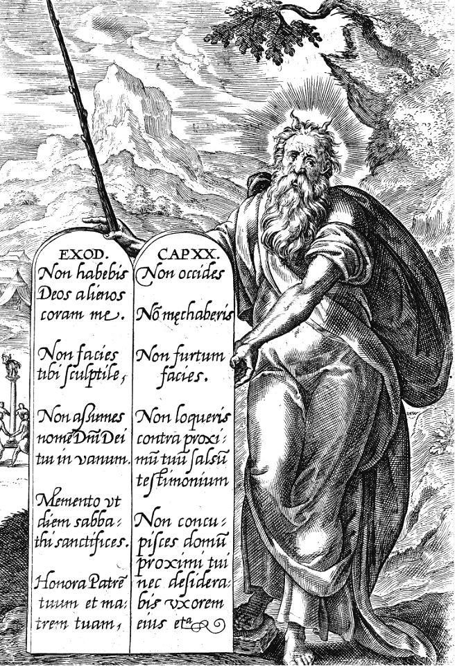 01 Moses with Commandments