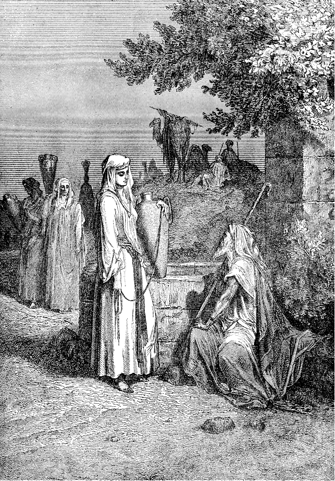 011 Genesis 24 v15 - Rebecca offers Water