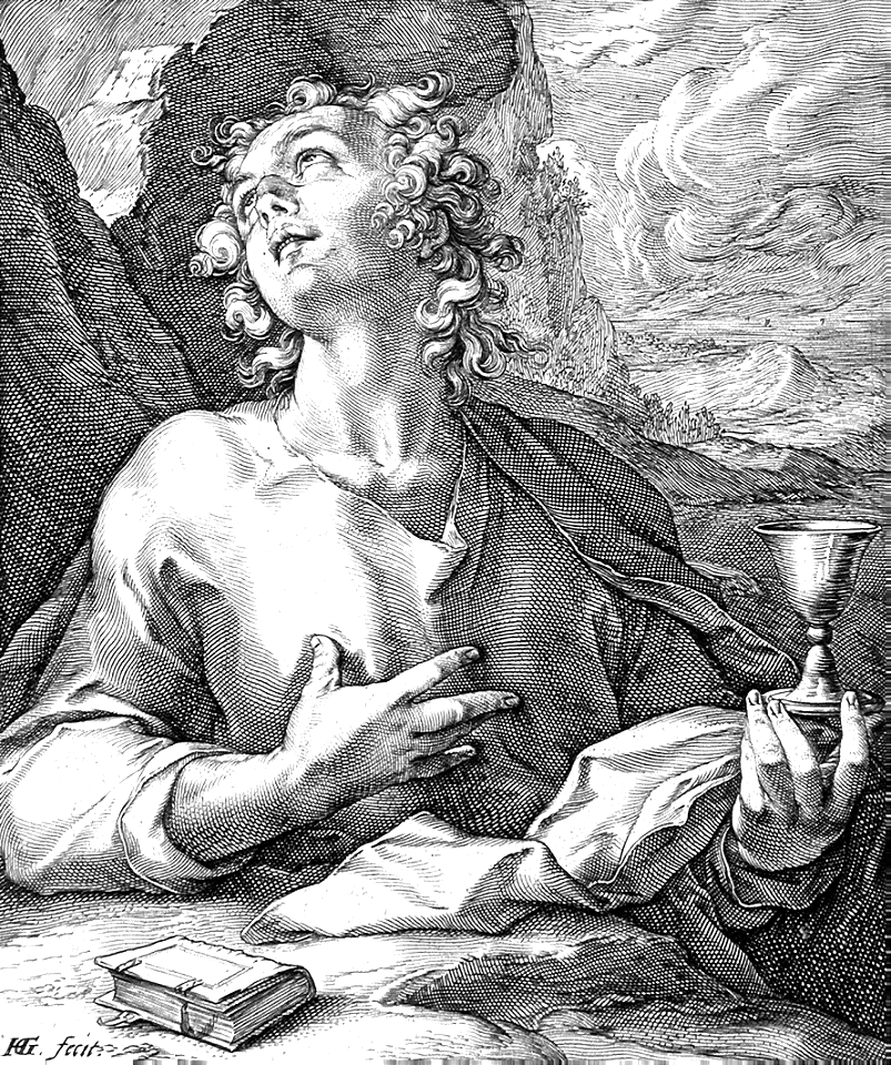 205 John the Evangelist (Goltzius 1589)