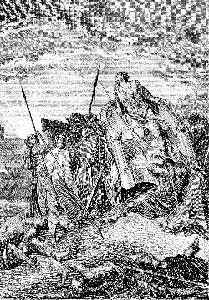 076 1 Kings 22 v34 The Death of Ahab