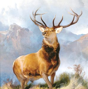 The Monarch of the Glen - Edwin Landsee