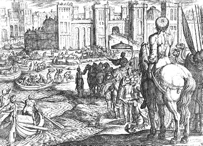 110 The Walls of Babylon (Tempesta 1610)