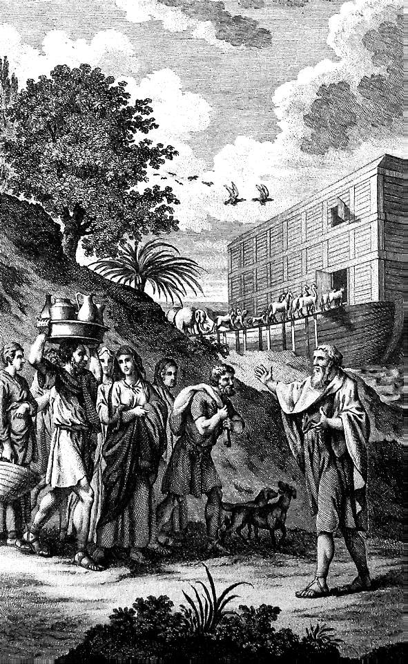 18 Genesis 07 v07-9 The Animals going into the Ark