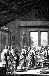 44 Matthew 08 v14-15 Christ heals Peters Mother-in-Law (Fussli)
