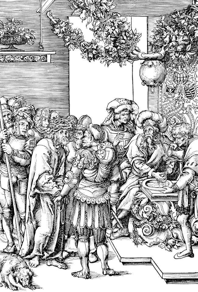 065 Christ before Pilate (Lucas Cranach the Elder 1509)