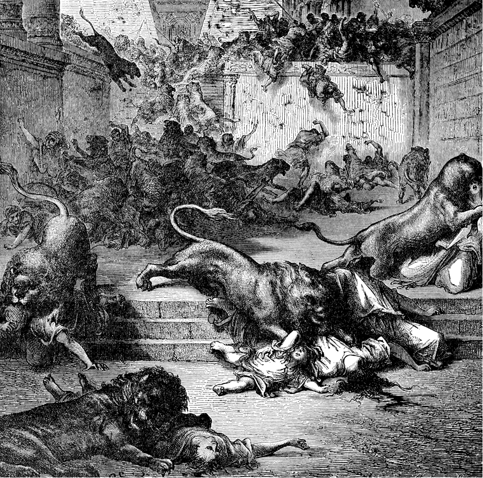 107 2 Kings 17 Lions slay the foreign inhabitants of Samaria
