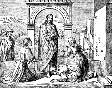 15 John 12 - Jesus entering the Home of Martha and Mary