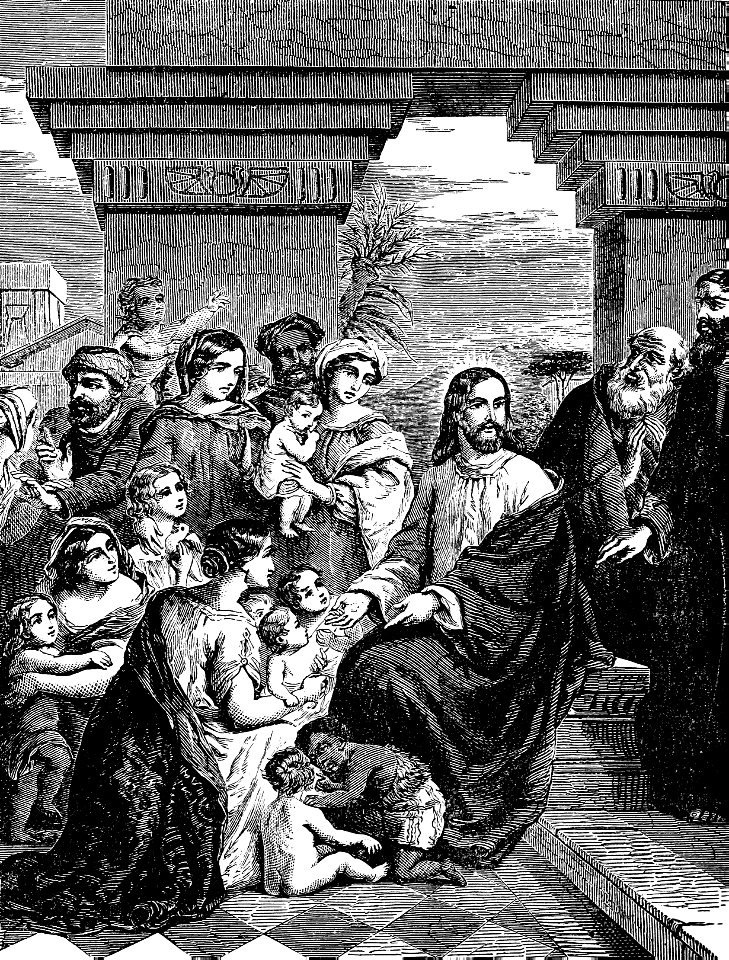 34 Christ blessing the Children