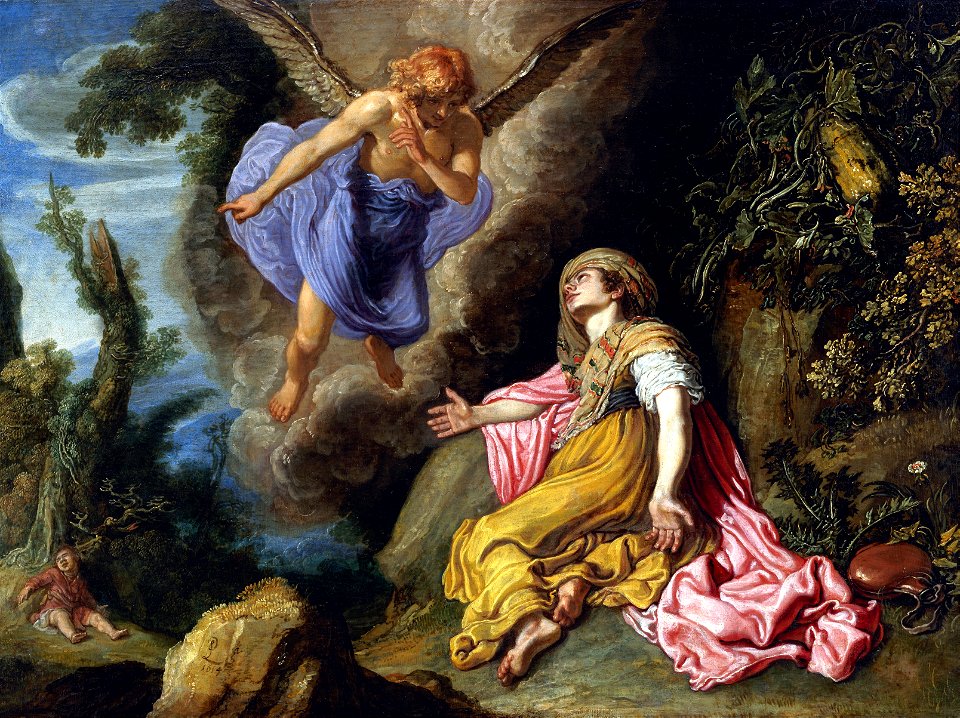 038 Hagar and the Angel (Lastman 1614)