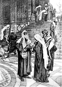03 Simeon blesses the baby Jesus at the Presentation