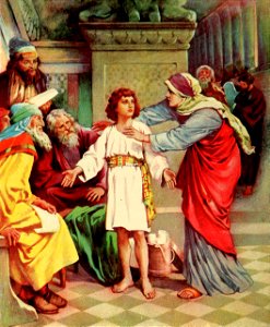 09 Luke 02 v41-52 Jesus in the Temple with the Doctors at the age of Twelve