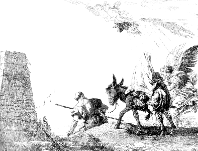 025 The Holy Family Passing a Pyramid (Tiepolo 1753)