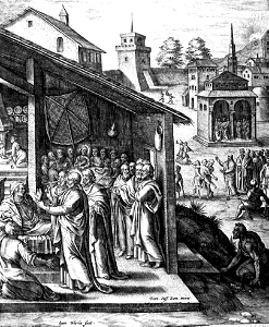 43 Matthew 08 v14-16 Christ heals Peters Mother in Law (Passeri)