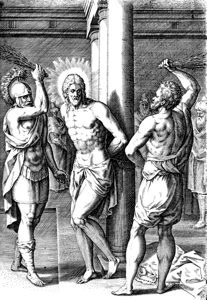 27 Jesus being Scourged