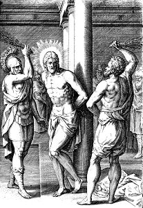 27 Jesus being Scourged