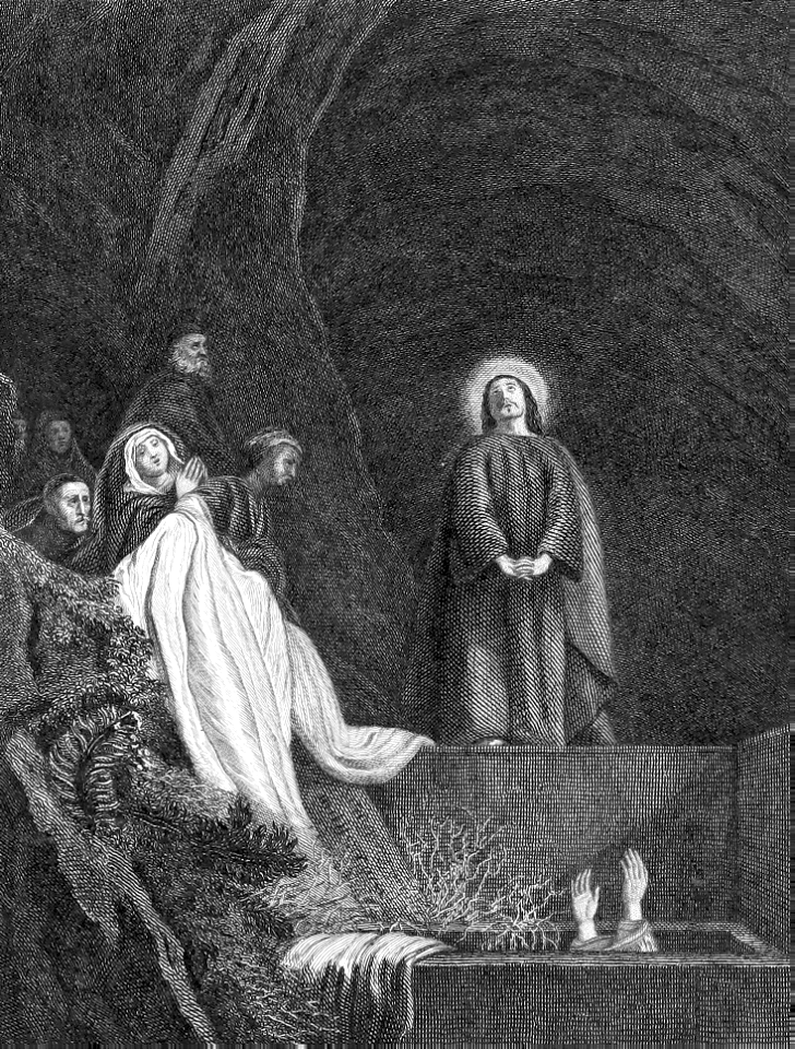 16 John 11 v44 The Resurrection of Lazarus