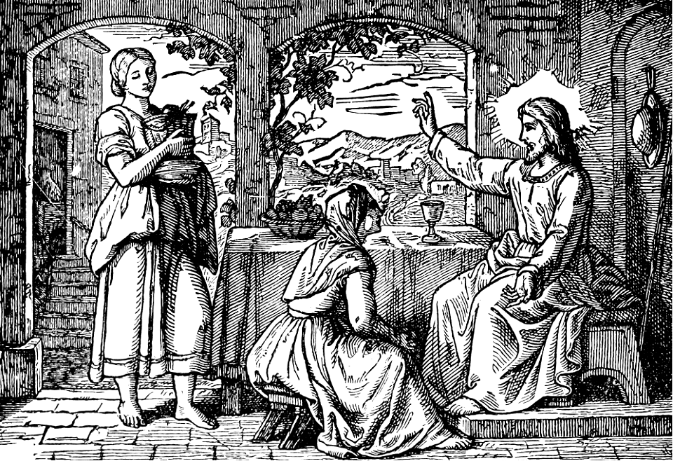 16 Luke 10 - Jesus at the home of Mary and Martha