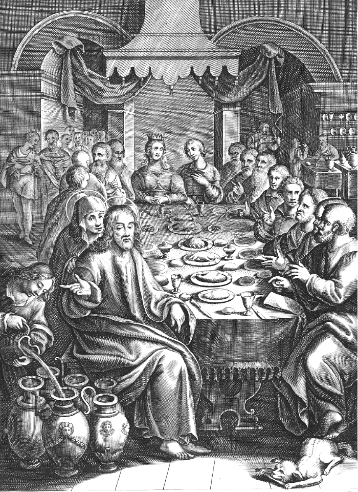 12 Wedding Feast at Cana - Water into Wine