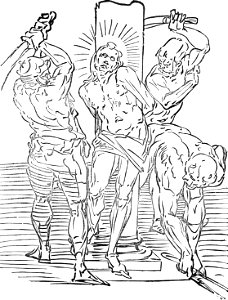 131 The Flagellation of Christ (Cambiaso 1580)