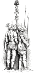 Roman Centurions. Free illustration for personal and commercial use.