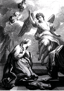 03 Luke 01 v28 The Annunciation to Mary
