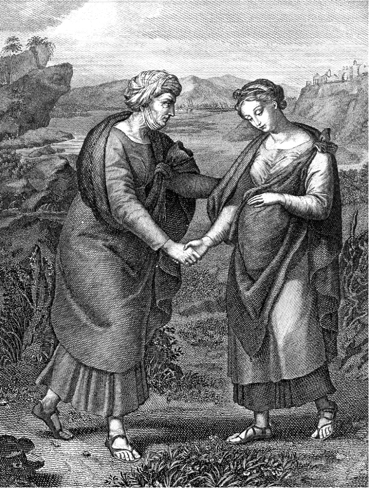 02 Luke 01 v42 Visitation (Mary and Elizabeth)
