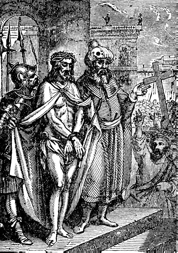 24 Luke 23 v11 - Jesus returned to Pilate - Free Stock Illustrations ...