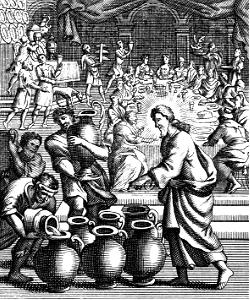 12 John 02 v07 Marriage Feast at Cana - Water into Wine