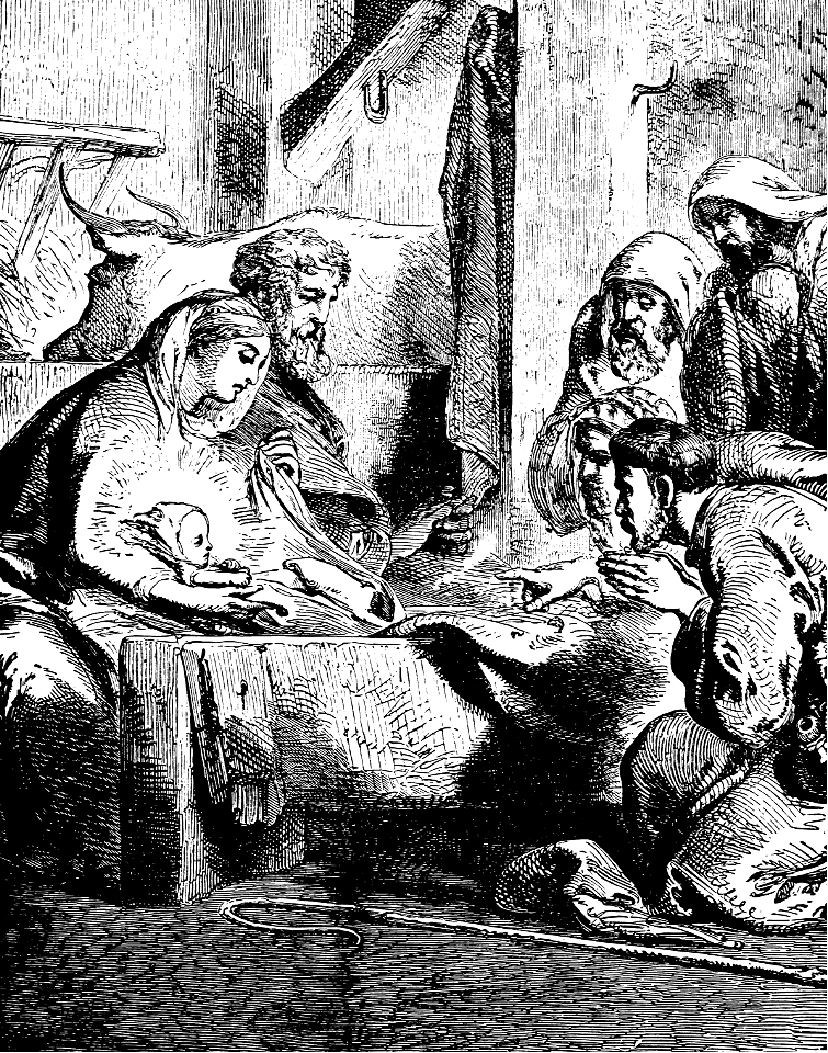 01 The Shepherds worshiping the Infant Jesus